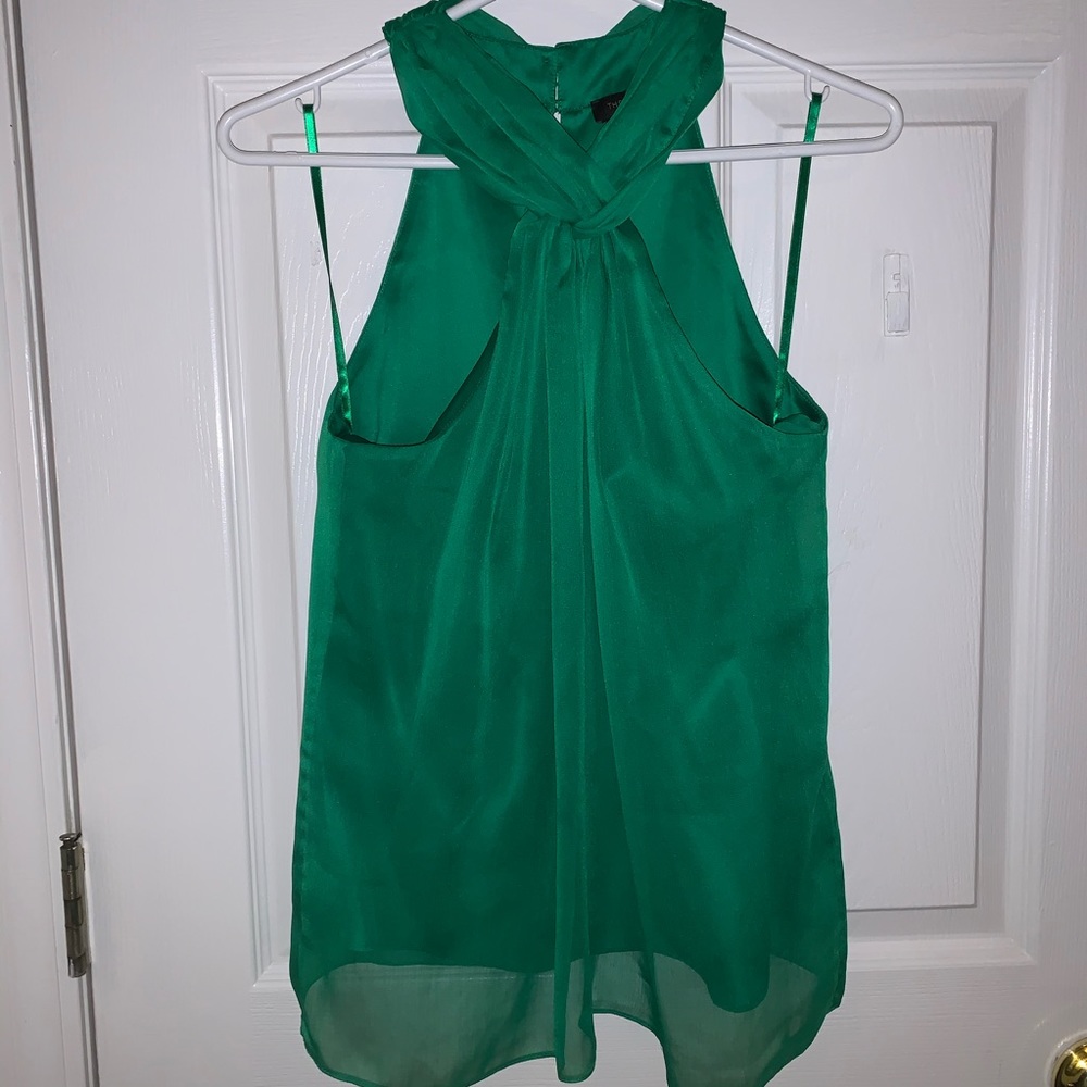 Green Twist Top